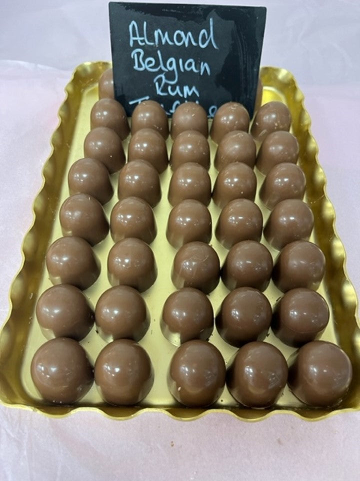 Almond Belgian Rum Truffle