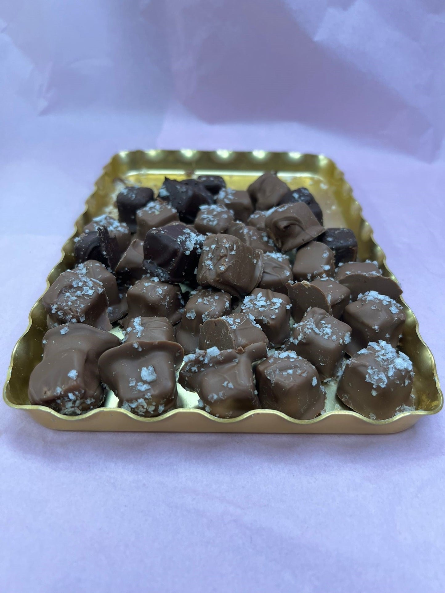 Milk Chocolate Salted Caramels