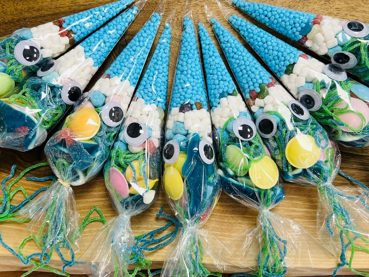 Handmade Squid Sweet Bags