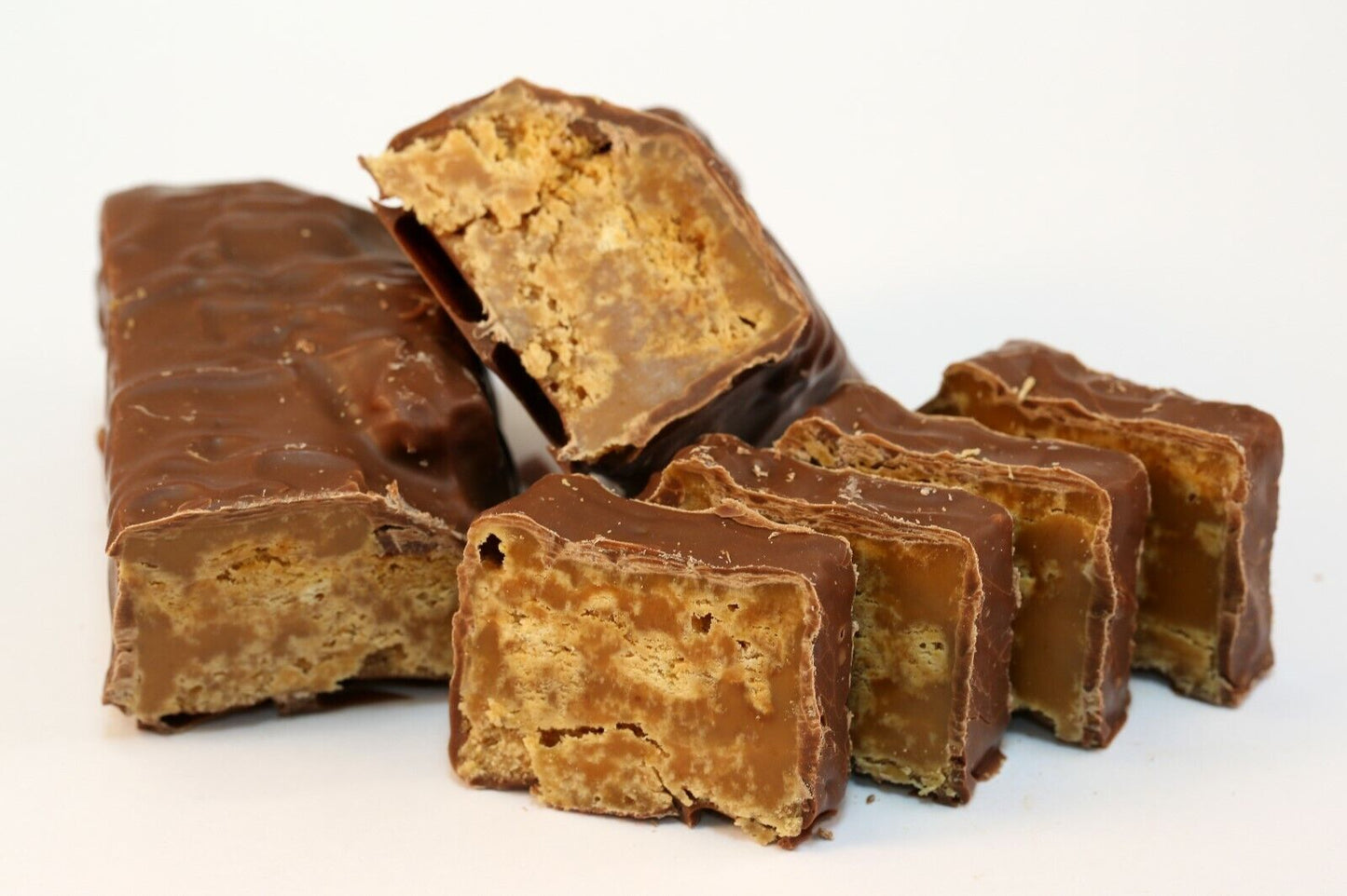 Handmade Milk Chocolate Coated Honeycomb Fudge