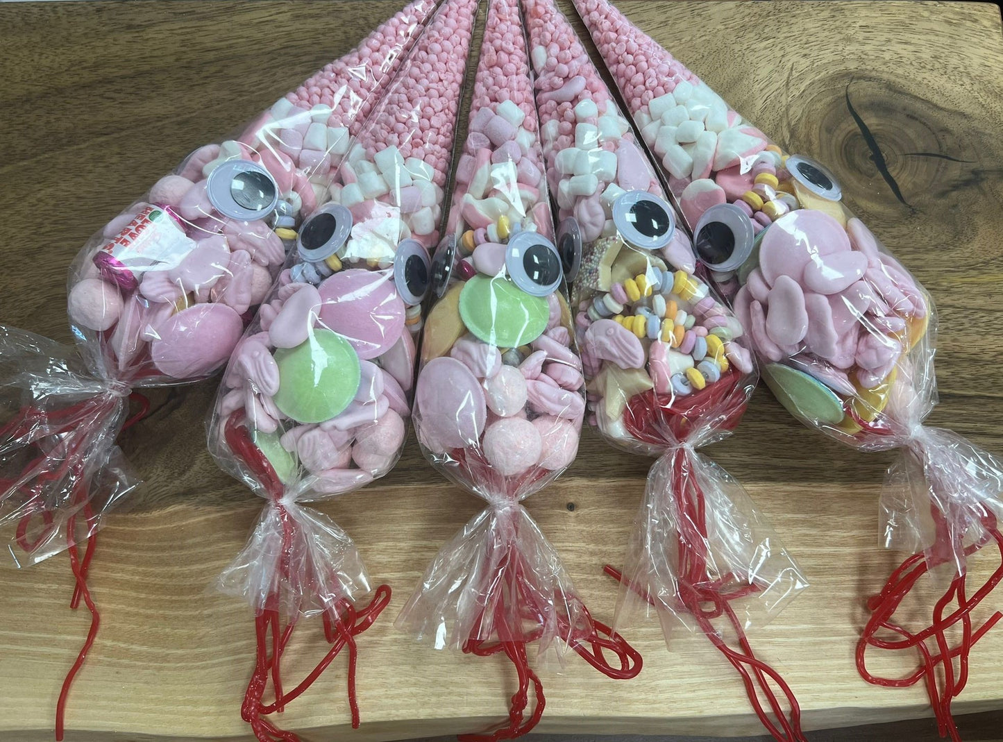 Handmade Squid Sweet Bags