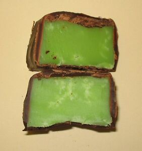 Handmade Dark Chocolate Coated Mint Fudge