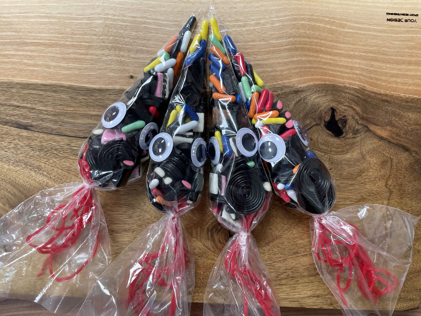Handmade Squid Sweet Bags