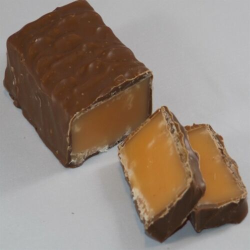 Handmade Milk Chocolate Coated Orange Fudge