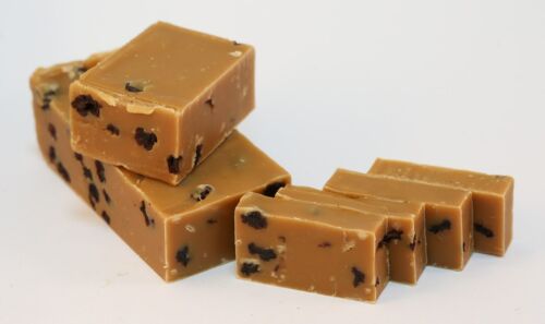 Handmade Rum and Raisin Fudge